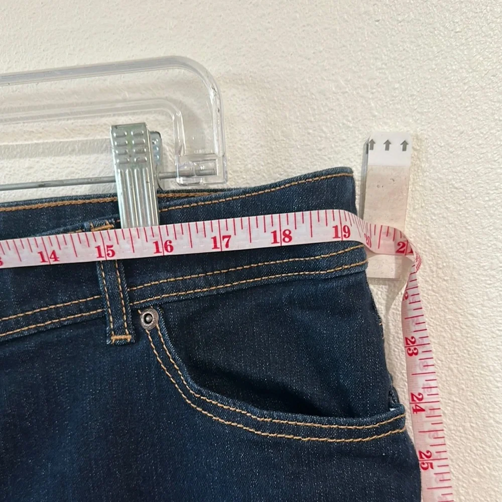 Chico's‎ Blue Straight Leg Jeans Classic Style